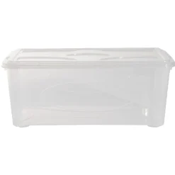 Box de rangement 10 L transparent pour textile X3