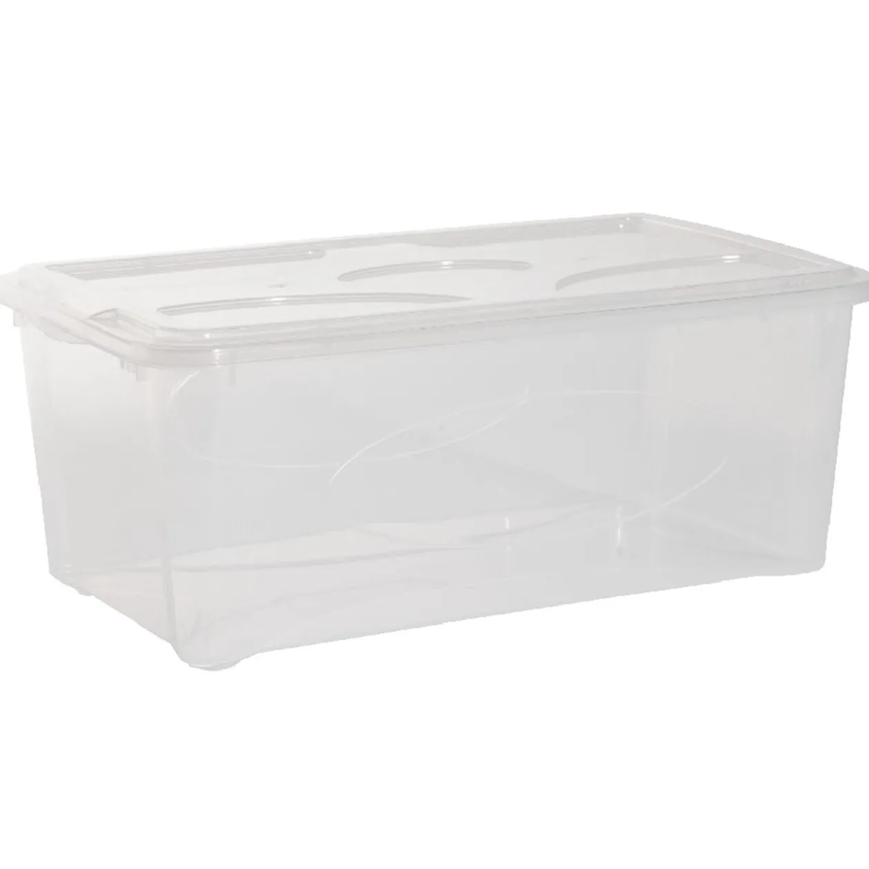Box de rangement 10 L transparent pour textile X3