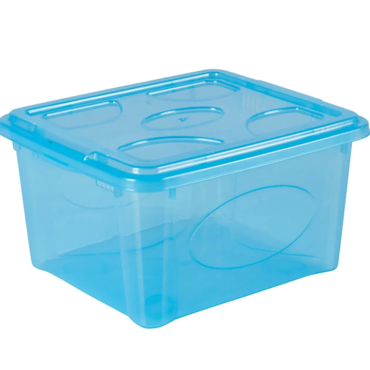 Box de rangement bleu 2 L