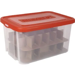 Box de rangement boules de Noël 50 L