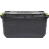 Box de rangement brico noir 75L