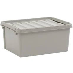 Box de rangement grise 14 L