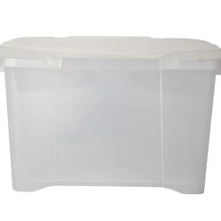 Box de rangement plastique 40 L transparent