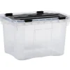 Box de rangement plastique 10 L noir