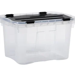 Box de rangement plastique 10 L noir