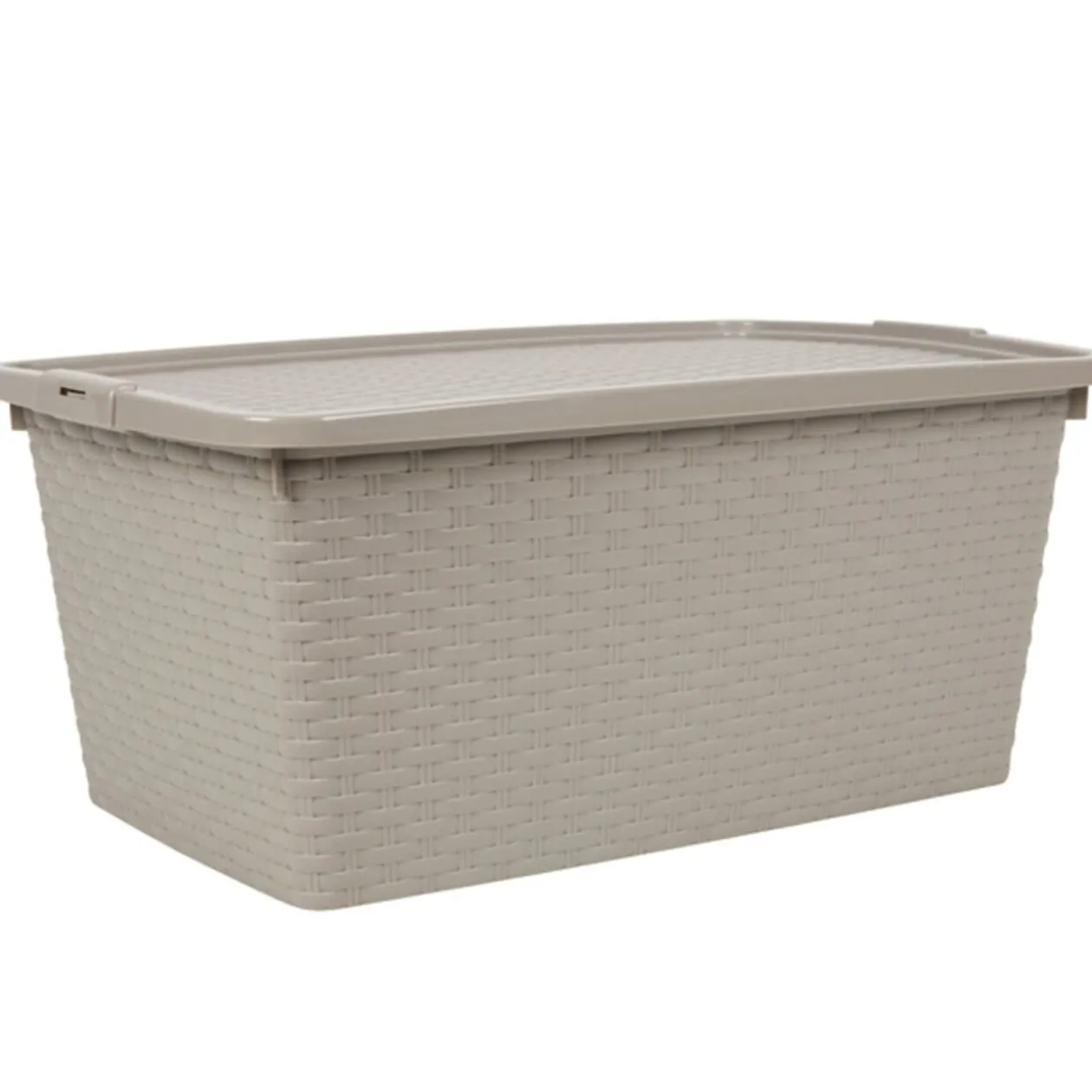 Box de rangement plastique 20 L taupe