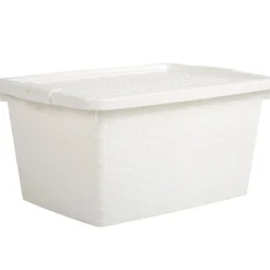 Box de rangement plastique 10 L blanc