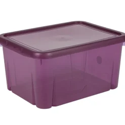 Box de rangement plastique 4 L prune