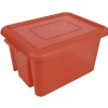 Box de rangement plastique 55 L corail