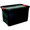 Box de rangement plastique 52 L noir
