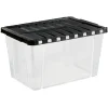 Box de rangement plastique 54 L ouverture papillon