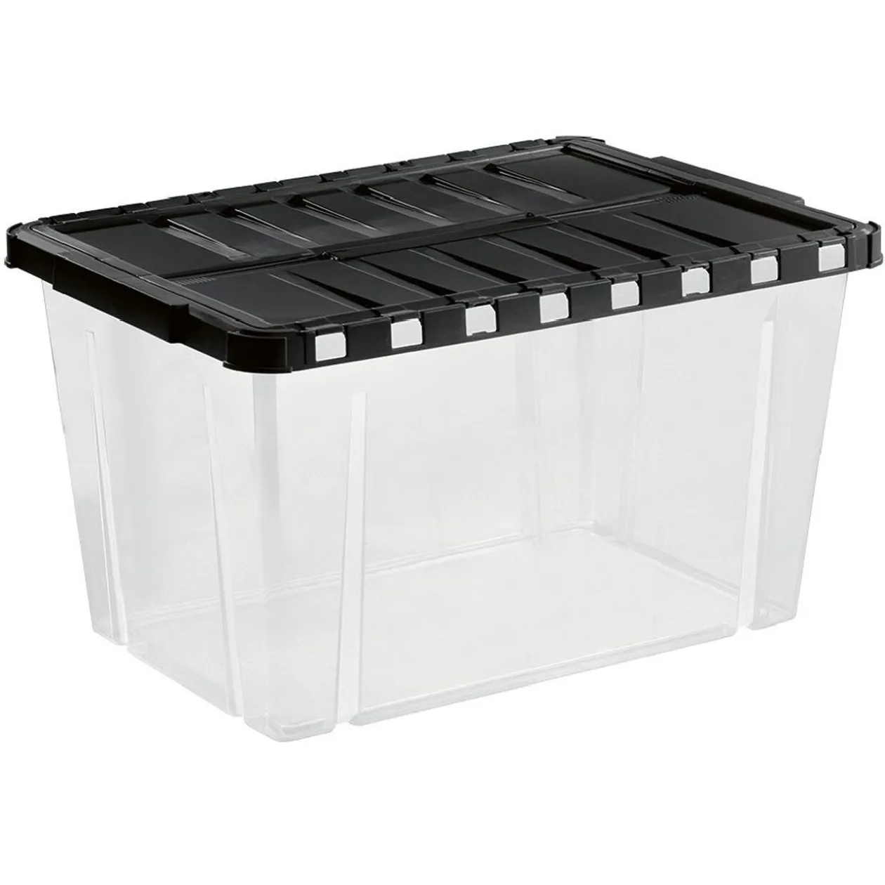 Box de rangement plastique 54 L ouverture papillon