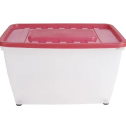 Box de rangement transparent 46 L x 3
