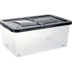 Box dessous de lit gris 45L