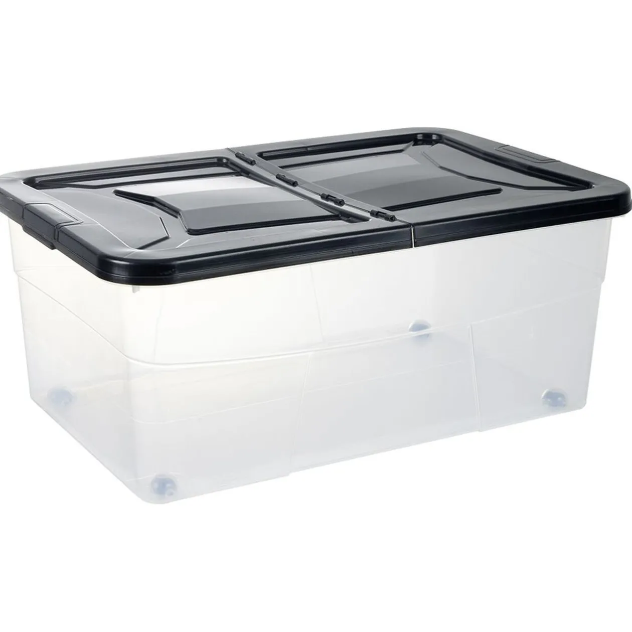 Box dessous de lit gris 45L