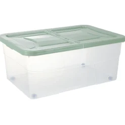 Box dessous de lit vert 45L