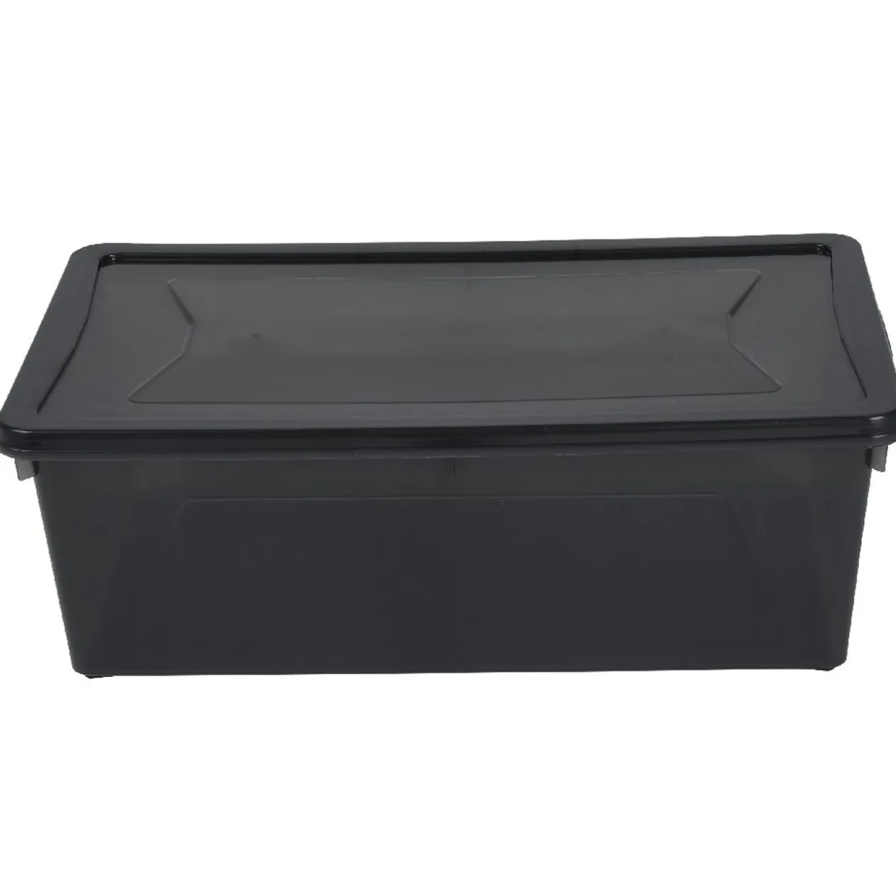 Box rangement textile grise 5 L