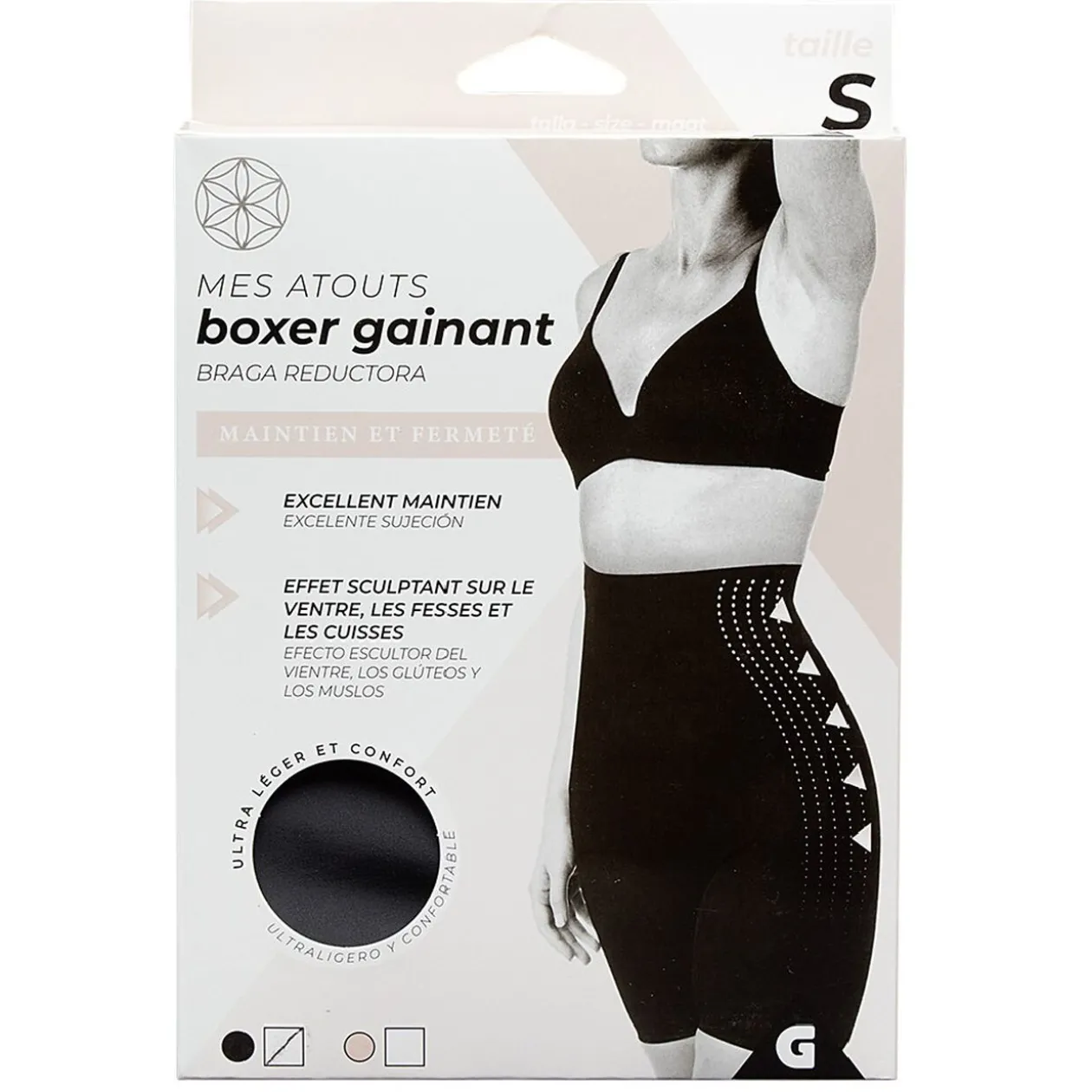 Boxer gainant femme