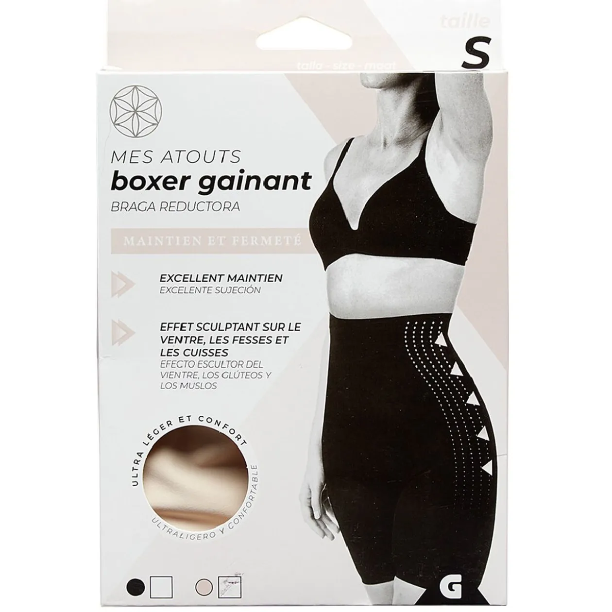 Boxer gainant femme