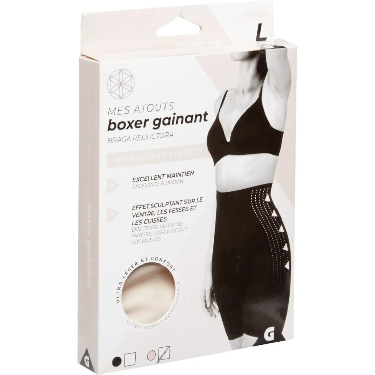 Boxer gainant femme