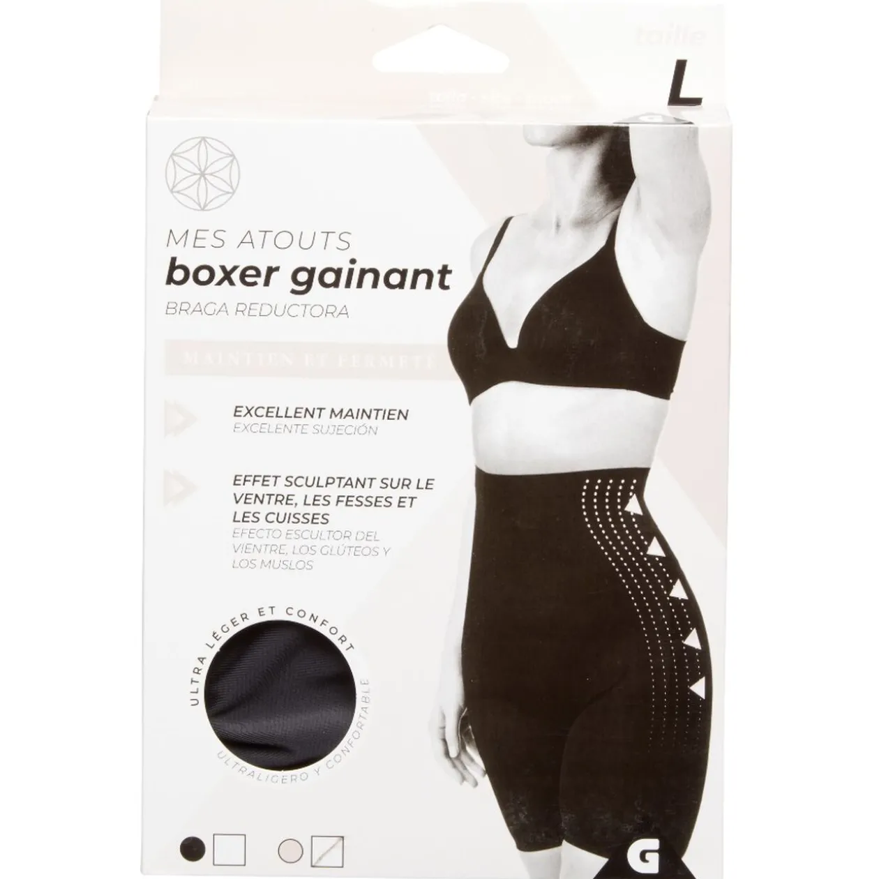 Boxer gainant femme