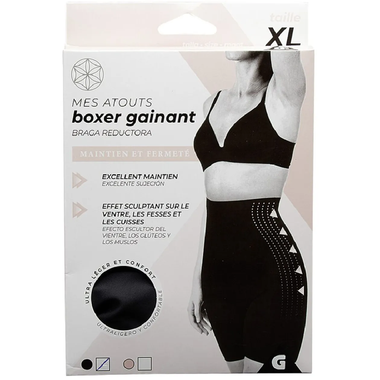 Boxer gainant femme