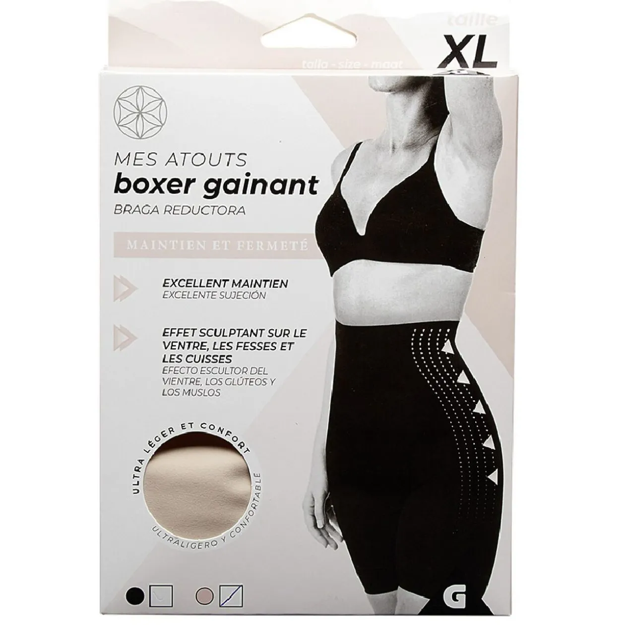 Boxer gainant femme