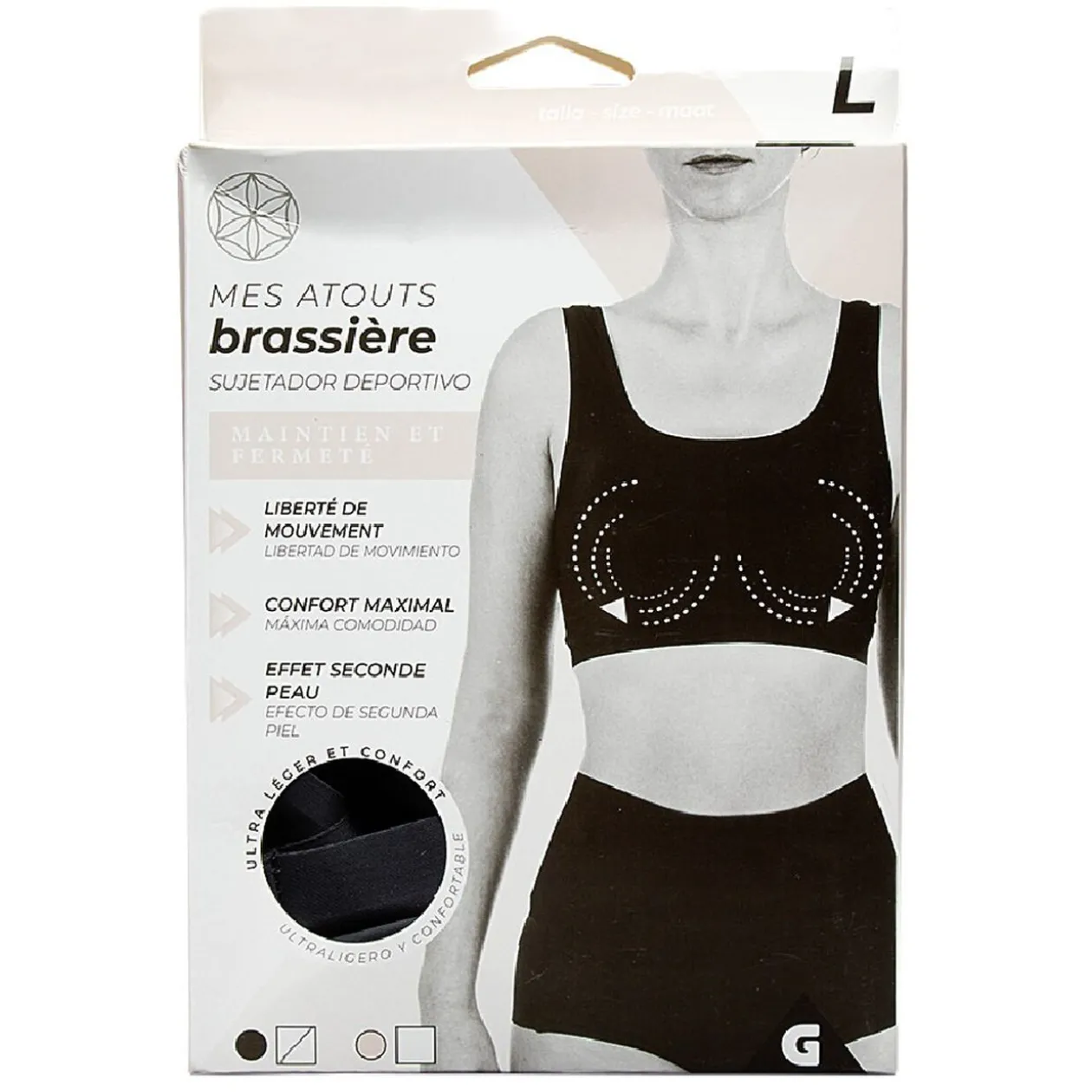 Brassière gainante femme