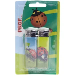 Briquet électronique motif animal x2