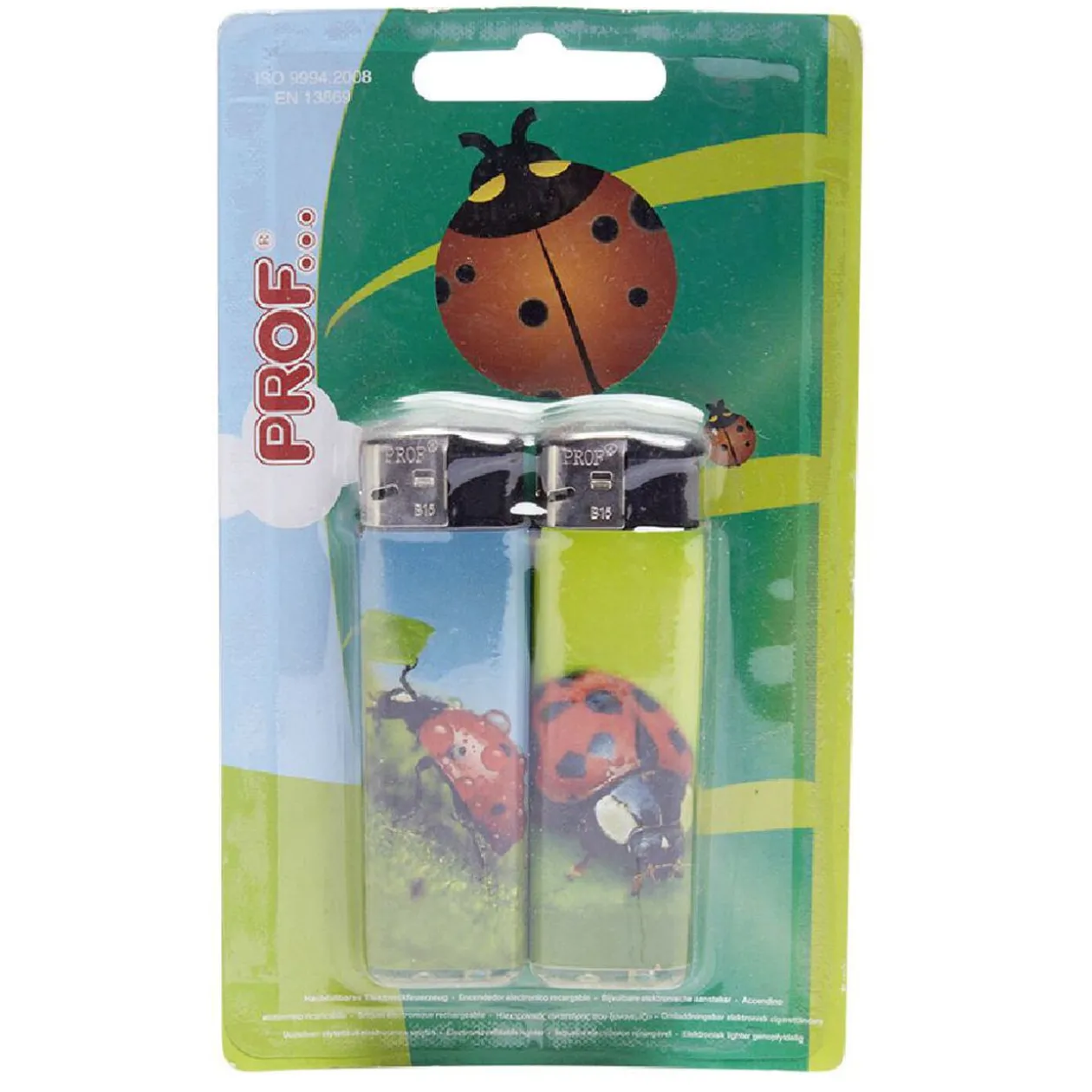 Briquet électronique motif animal x2