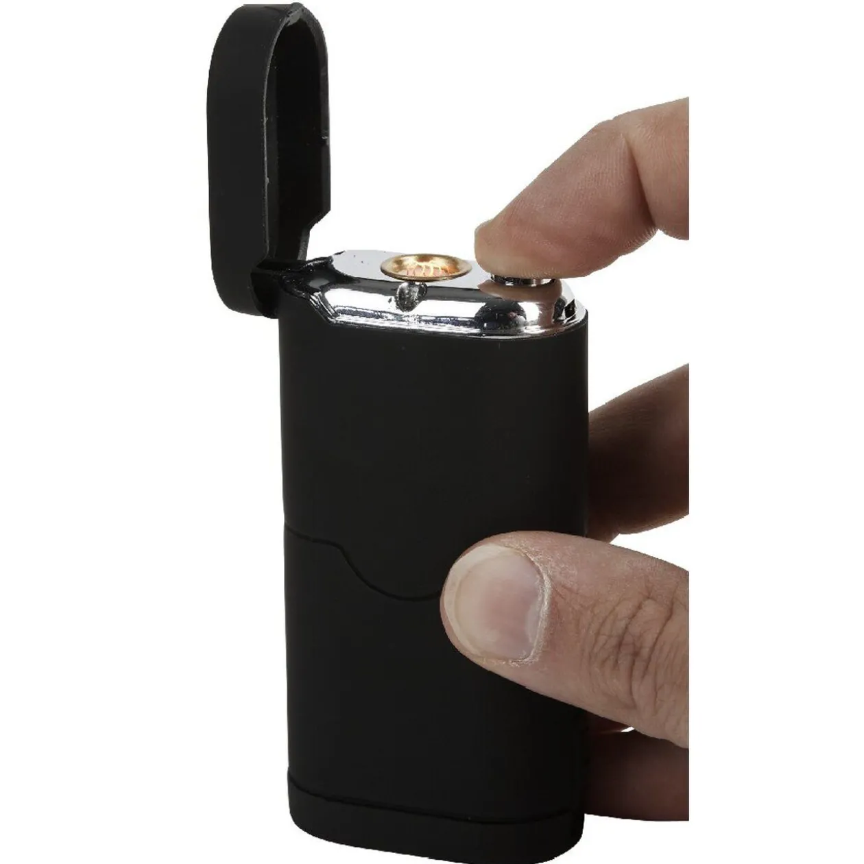 Briquet multifonction noir Homday