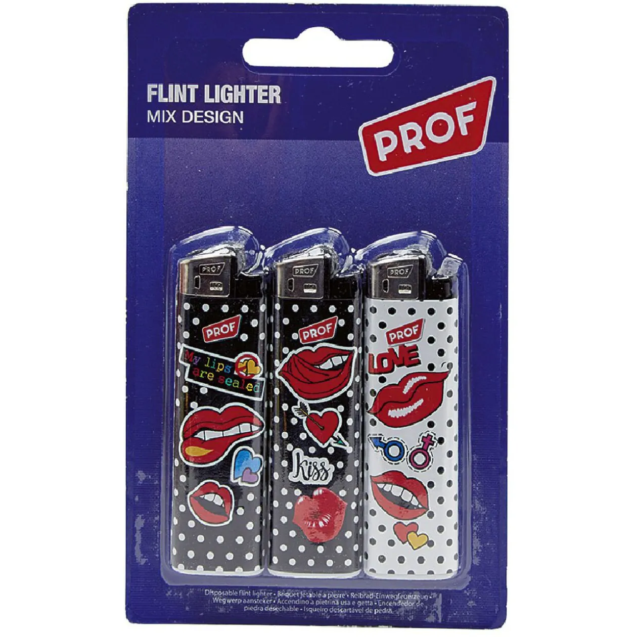 Briquet Prof design electro x3