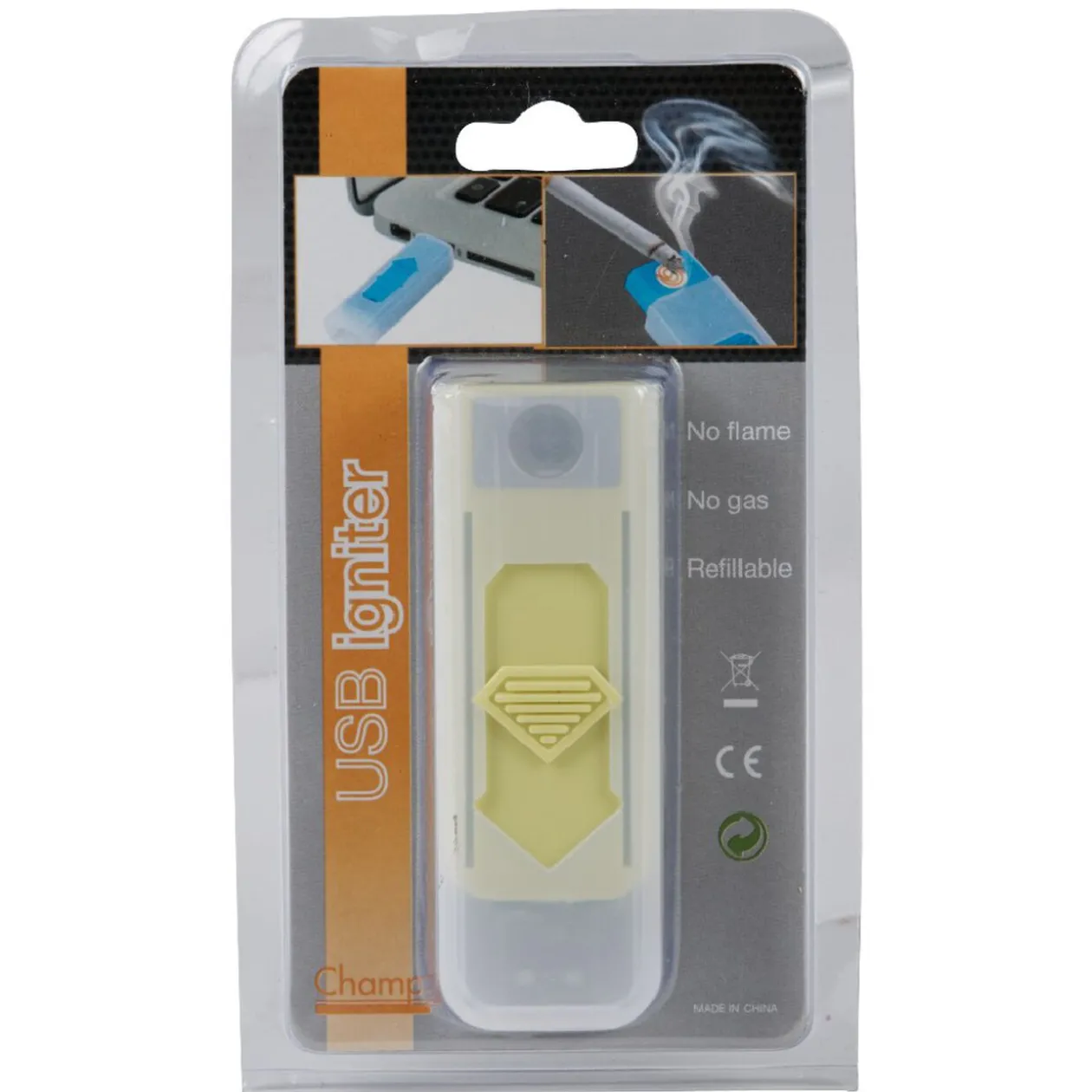 Briquet rechargeable sur port USB