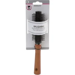 Brosse à brushing picots perlés Ø19 mm
