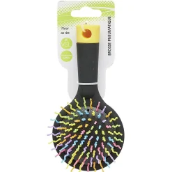 Brosse à cheuveux jaune&noir
