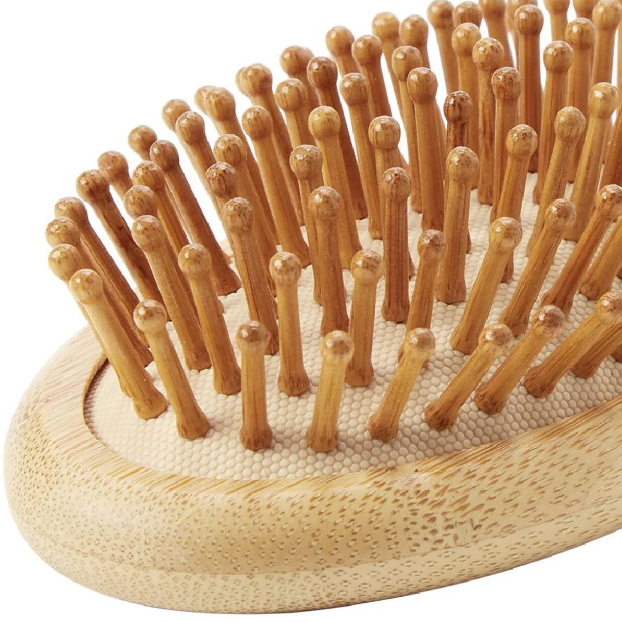 Brosse à cheveux en bambou