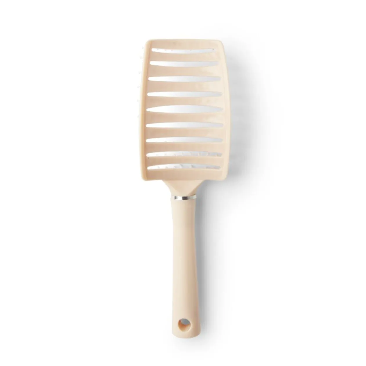 Brosse à cheveux en plastique 3 coloris