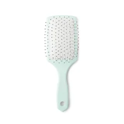 Brosse à cheveux en plastique imprimé 4 coloris