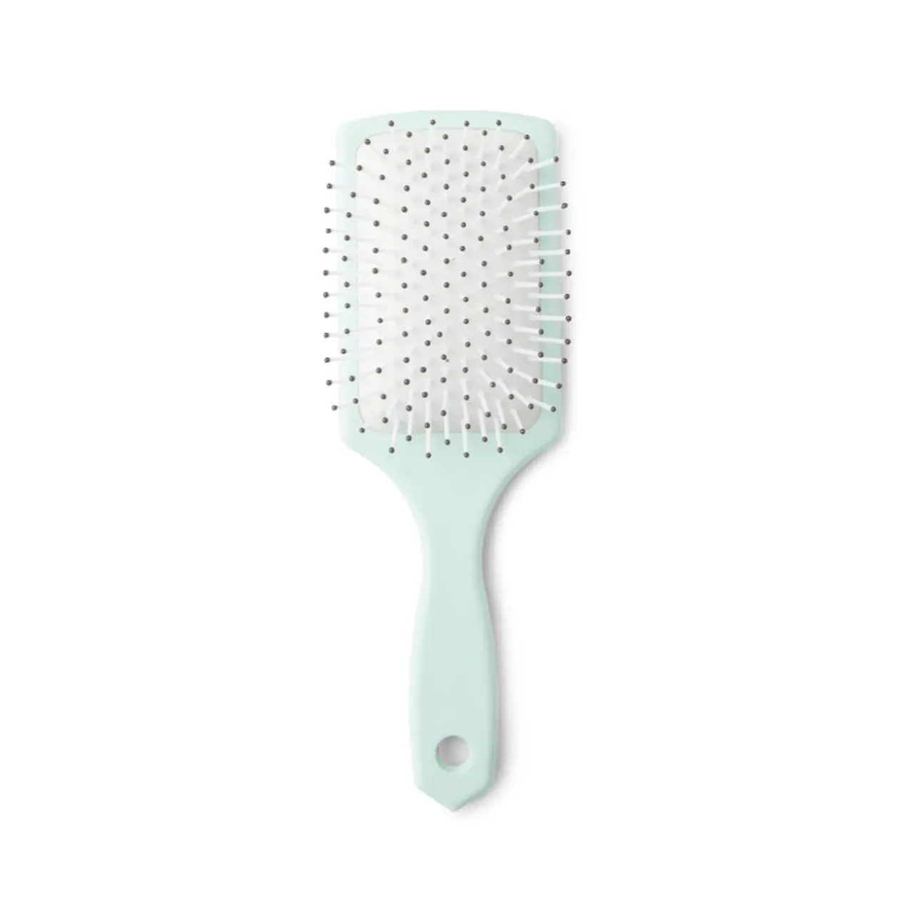Brosse à cheveux en plastique imprimé 4 coloris