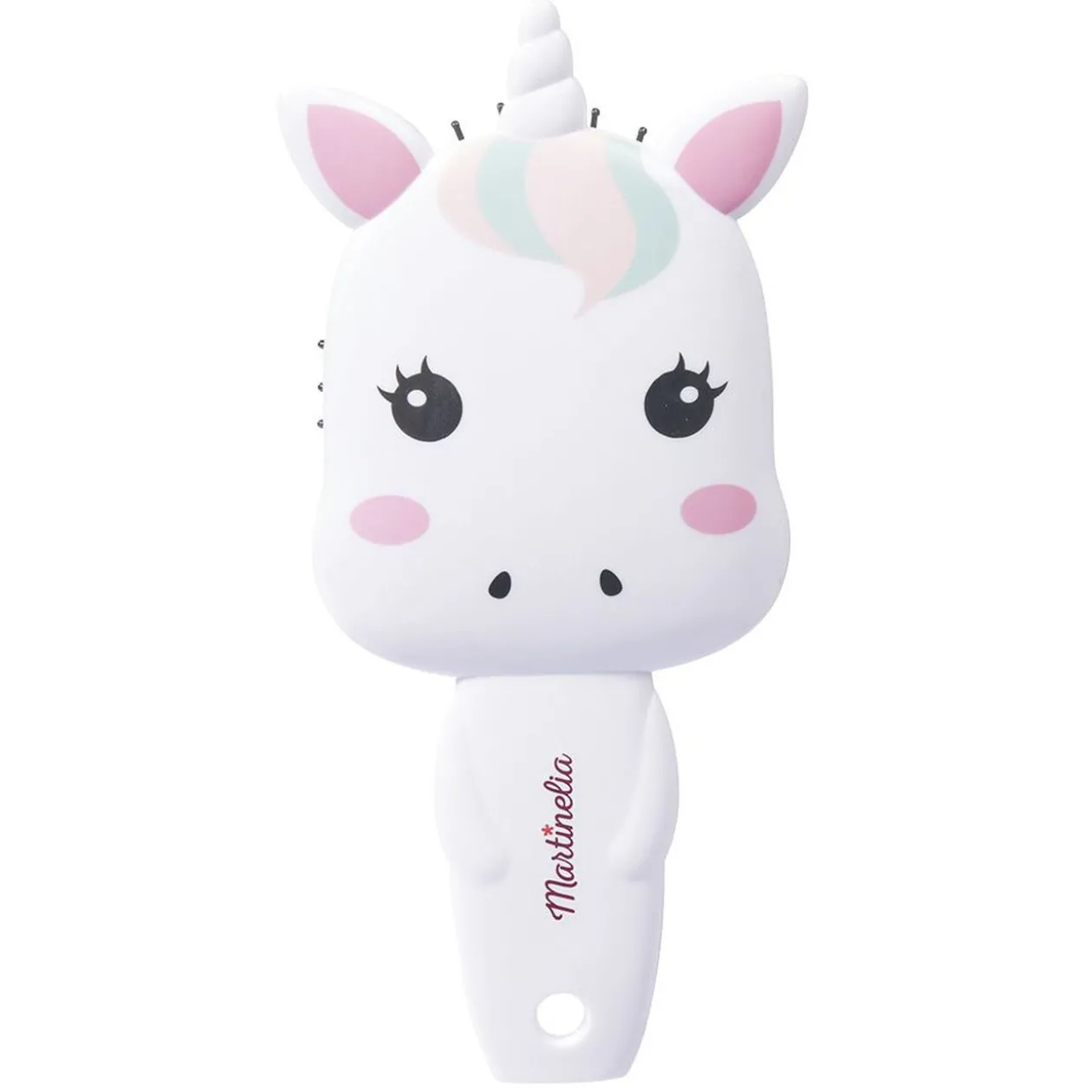 Brosse à cheveux enfant Martinelia forme licorne