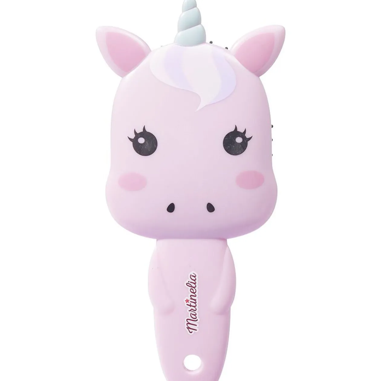 Brosse à cheveux enfant Martinelia forme licorne