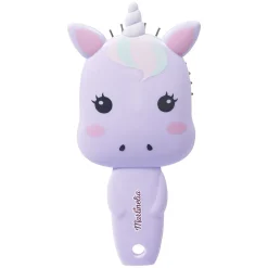 Brosse à cheveux enfant Martinelia forme licorne