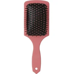 Brosse à cheveux plate rose doré noir ou blanc