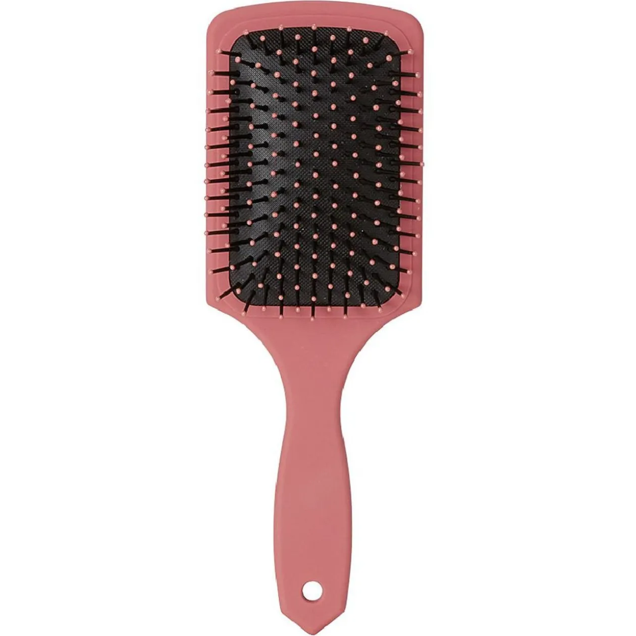 Brosse à cheveux plate rose doré noir ou blanc