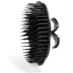 Brosse à cheveux ronde noire Ø8x5cm