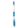 Brosse à dent dure bleue et blanche