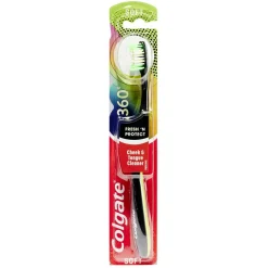 Brosse à dents Colgate 360° Fresh&Protect poils souples