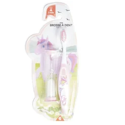 Brosse à dents pour enfant avec sablier 2min - 2 modèles