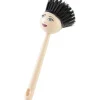Brosse à vaisselle design tête de poupée