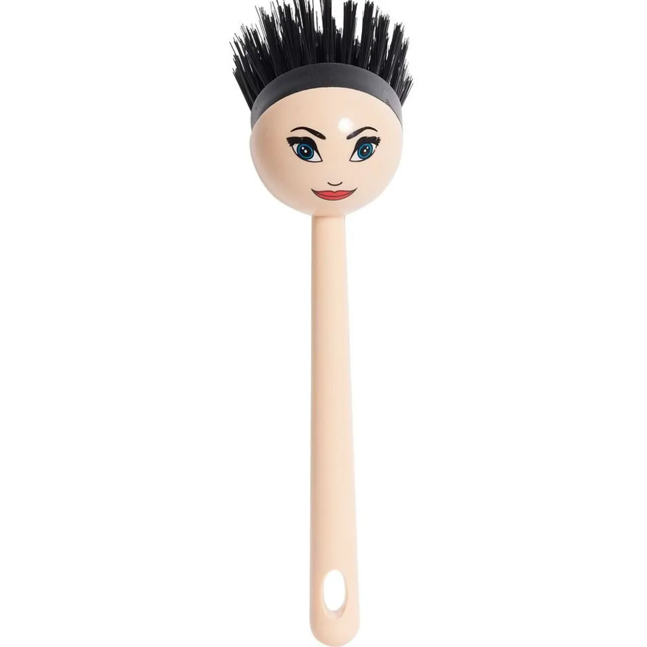 Brosse à vaisselle tête de poupée